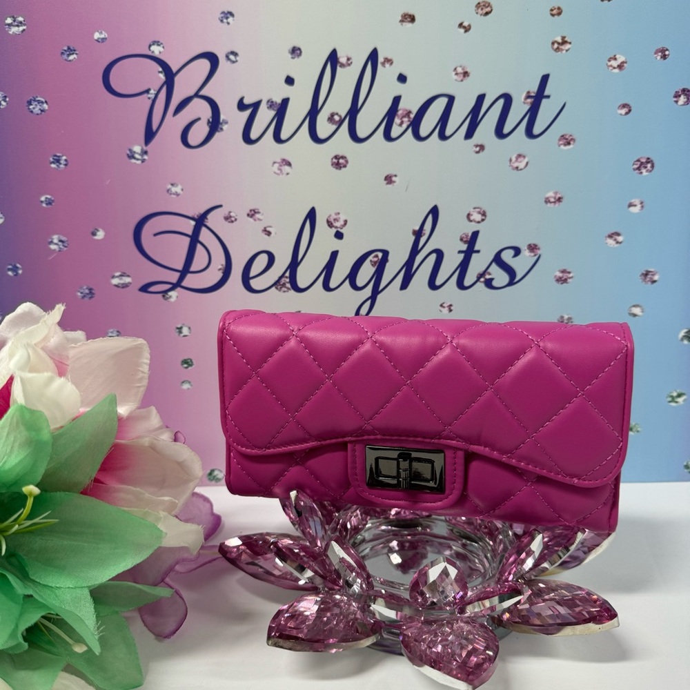 💖SUPER SALE QUILTED LONG FLAP WALLET
